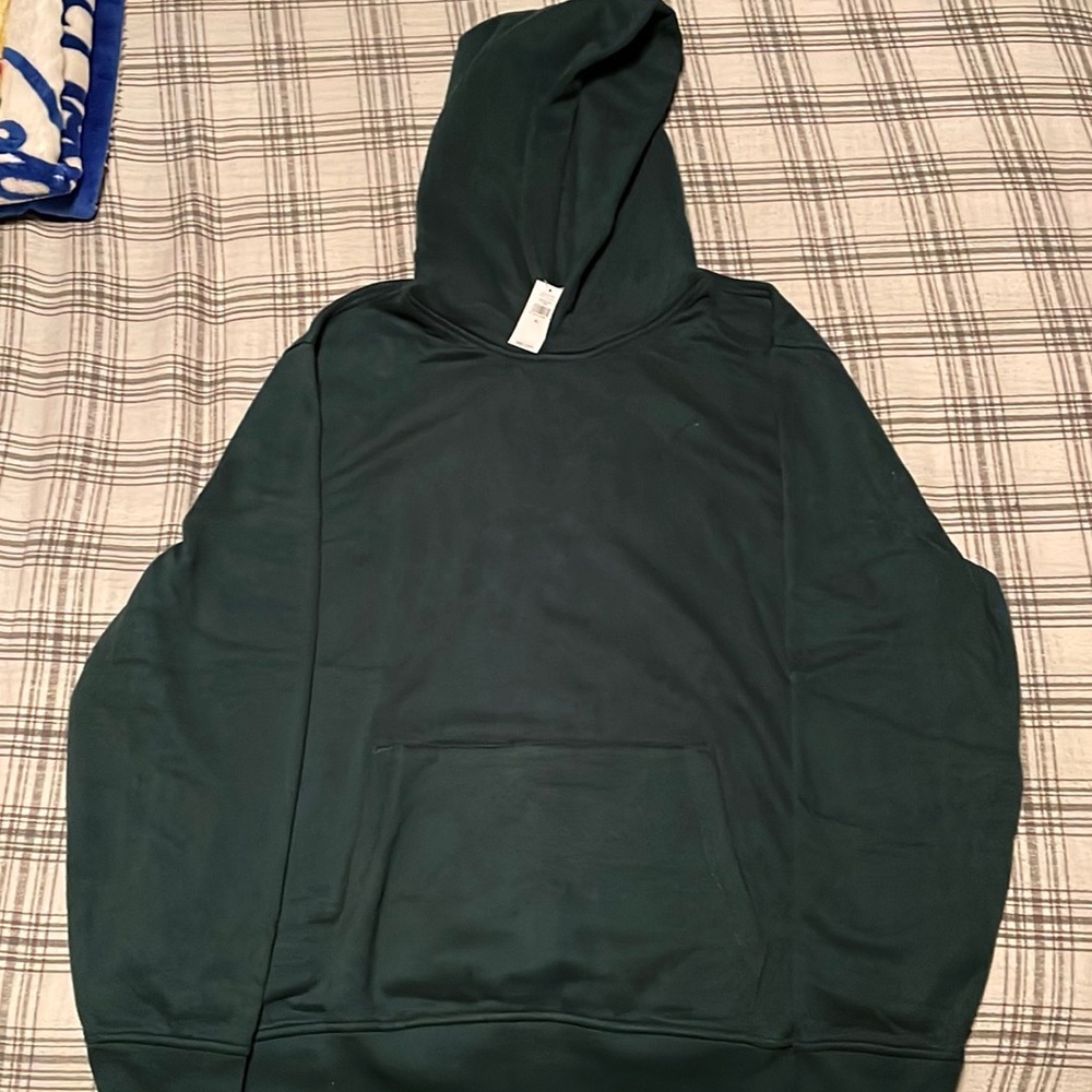 I am selling my (NWT) Gap Mens Forrest green sweater w/hood